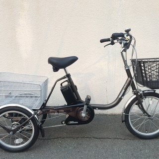 PAS ワゴン 三輪パナソニック　電動アシスト自転車　18/16インチ YAMAHA（ヤマハ） 「ヤマハ」PAS ワゴン（パス ワゴン）「PA16W」18/16