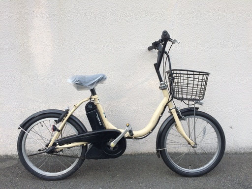 地域限定　ヤマハ　パス　リチウム　20インチ　小径車　6AH　アイボリー　シュガードロップ　グリッター　神戸市　電動自転車