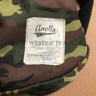 anello  アネロ  ウエストバッグ  迷彩の画像
