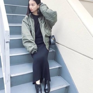 MA-1 ブルゾン カーキ SLY ジャケット moussy ZARA ANAPの画像