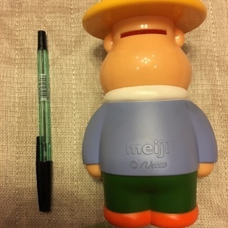 非売品  明治 カールのおじさんの貯金箱の画像