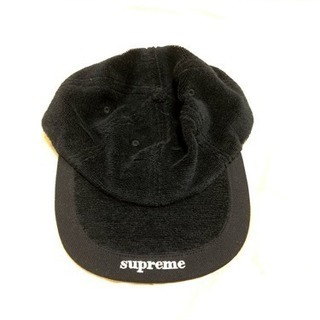 supreme パイル地キャップの画像