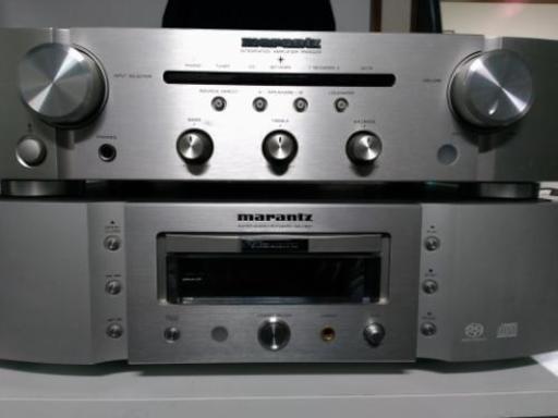 [売ります]SACDプレーヤー(marantz SA-15S1) プリメインアンプ(marantz PM5005)セット