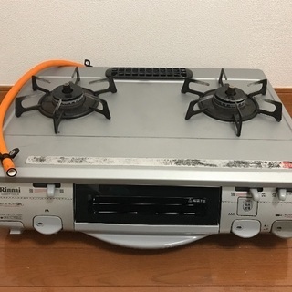 リンナイ LPガス 2口コンロ