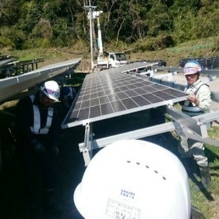 【アルバイト募集】太陽光発電所の建設作業員の画像