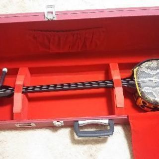 ★ほぼ新品★三味線★ケース爪付の画像