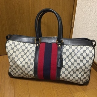 GUCCI オールドグッチ シェリーライン ボストンバッグ ワケあり