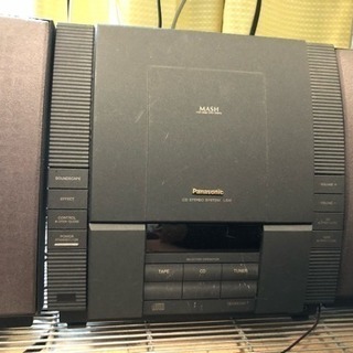 ジャンク CDカセットレコーダーの画像