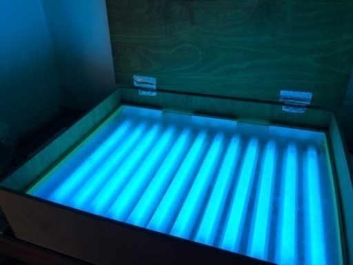 シルクスクリーン製版露光機