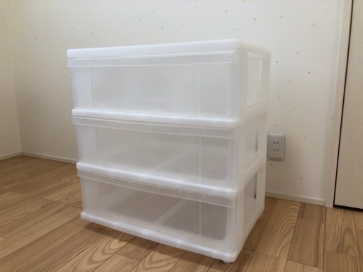 ３段衣装ケース☆２個セット