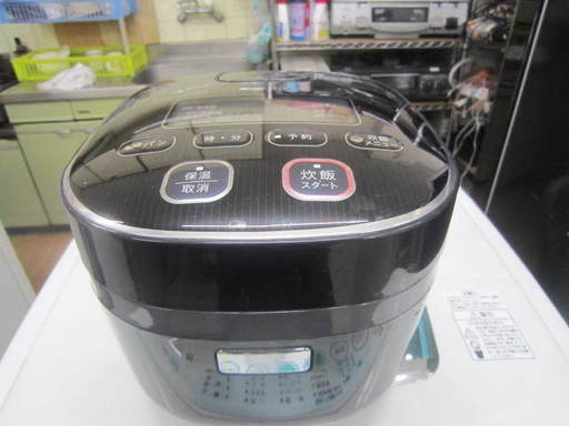 シャープ　KS-C5K-B 3合炊炊飯器　２０１６年製