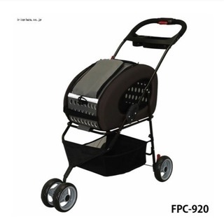 アイリスオーヤマ4wayペットカート(中古品)プラウン