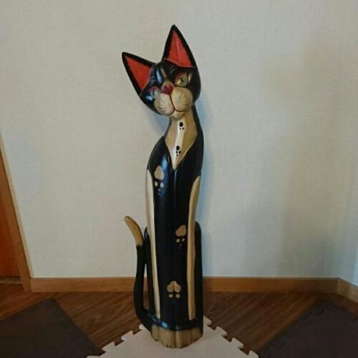 猫ちゃん (木製)