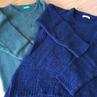 冬物大放出〜(*´∀`)♪セーター5枚セット！！全部で300円🤑の画像