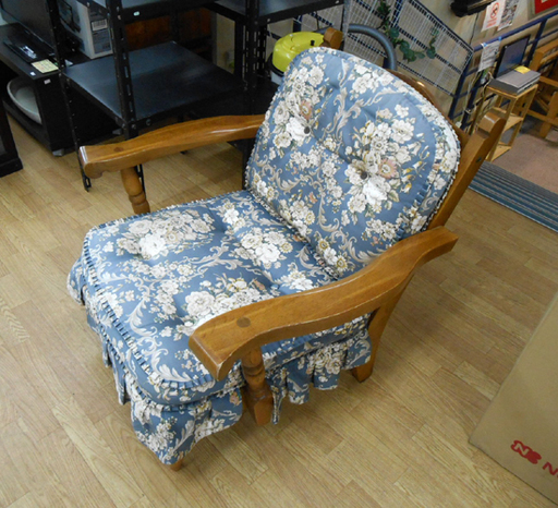 KOSUGA/コスガ シングル アームチェア 一人掛け イス 椅子 シングル ソファ いす 肘掛け 1P ☆ PayPay(ペイペイ)決済可能 ☆ 札幌市 清田区 平岡