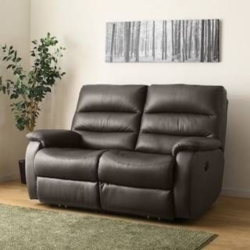 【取引中】ニトリ 二人がけ電動ソファー