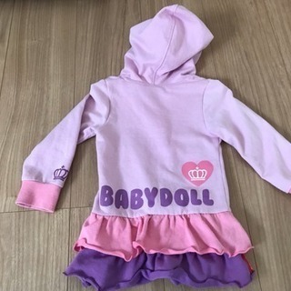 BABY DOLL美品 90サイズ ワンピースの画像