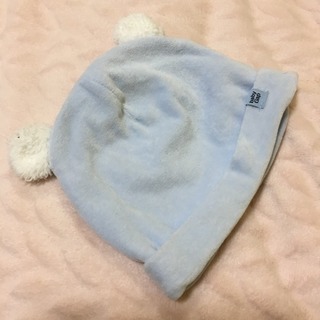美品 babygap ベビー帽子  44cmの画像