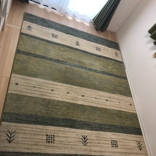 ベルギー製ラグ 200cm×250cm