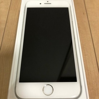 iPhone 6 Silver 64 GB Softbank 初...