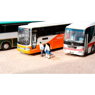 バスコレ 1/150 Nゲージ 観光バス 8台 ジオコレ 鉄道模型