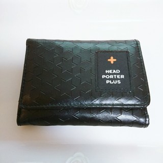 【非売品・レア】ヘッドポータープラス3つ折りレザー財布A