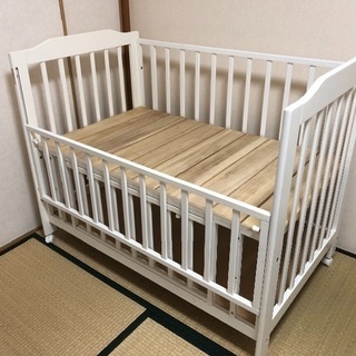 KATOJI ベビーベッド ホワイト
