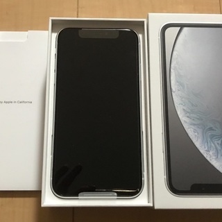 即納☆新品未使用☆iPhoneXR SIMフリー シムフリー 6...