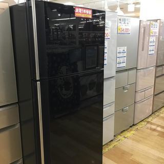 安心の１年保証付！2016年製　SHARP　2ドア冷蔵庫　545L　SJ-55W-B