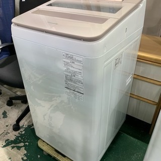 Panasonic 洗濯機 2017年 7kg NA-FA70H3 吸水ホース付 中古