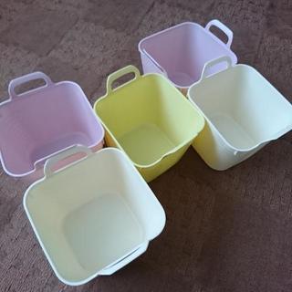 【取引決定】ダイソー プラスチックカゴ 500円相当
