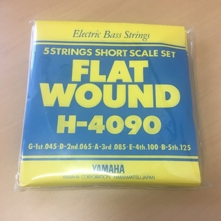 5弦ベース用ショートスケール ヤマハフラットワウンドH4090