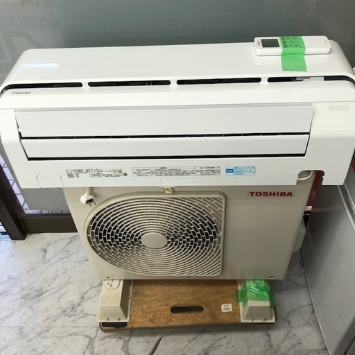 2018年製　設置費込　東芝 RAS-C225P ６～９畳 エアコン