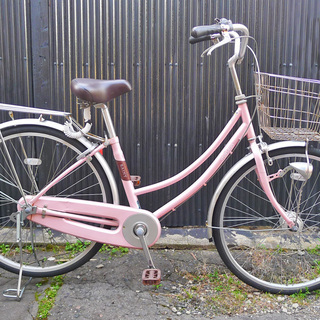 中古26インチ シティサイクル オートライト マルキン