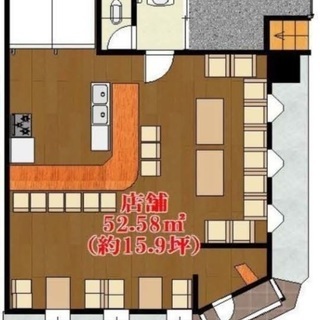 ★飲食店の居抜★　貸店舗・事務所  北花田駅１３分　１階路面店舗...