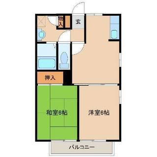 いすみ市フレグランス102号室2DK賃料45000円管理費2000円駐車場2台可    - いすみ市