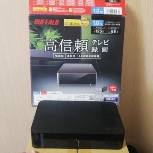 テレビ録画用 外付けハードディスク