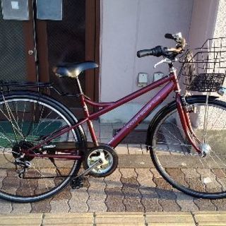 TOPVALU town sport 27吋シティサイクル 外装...