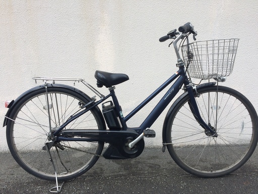 地域限定送料無料　ヤマハ　パス　シティ　新基準　27インチ　内装8段　子供乗せ　12,8AH　アシスタ　ビビ　神戸市　電動自転車