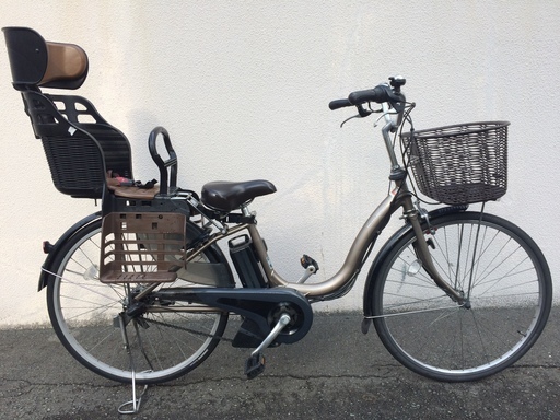 地域限定送料無料　ヤマハ　パス　ナチュラ　M　新基準　子供乗せ　アシスタ　ビビ　神戸市　電動自転車