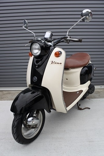 キレイで可愛い格安原付！　ヤマハ　ビーノ　5AU　バッテリー新品！セル・灯火類OK！実働　元気な2スト！　新生活に！