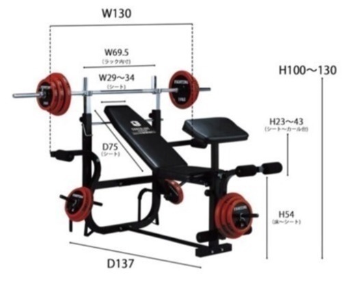ベンチプレス100kgセット