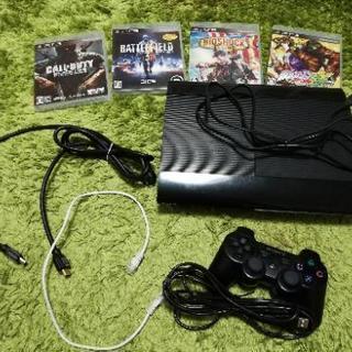 PS3純正コントローラ付きソフト4本他