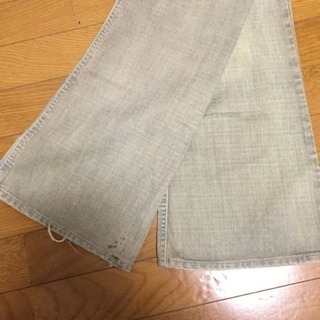 ディーゼル レディース ローライズジーンズ デニム ストーンウォッシュダメージ加工 26inの画像