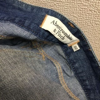 アバクロ レディース ローライズジーンズ デニム サイズ00（W59〜61cm H85〜86cm）の画像