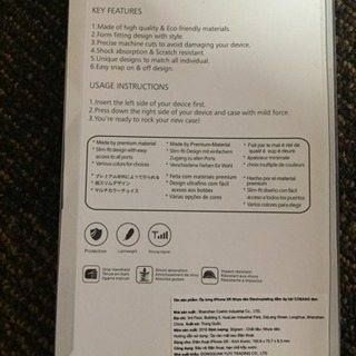 新品 iphone xr ケスの画像