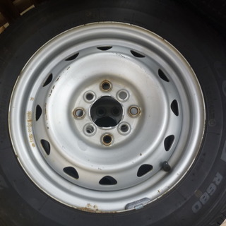 ブリジストン バン用タイヤ 165R14（ホイール付）の画像