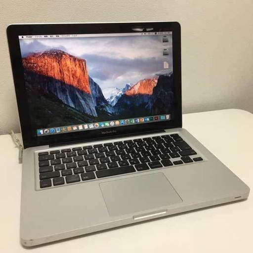 【M5990】★極 良好★ サポート充実! 初心者OK! アップル Apple MacBook Pro 13インチ 2.26GHz 2GB 160GB 無線有線 Office2016 photoshop ノート パソコン