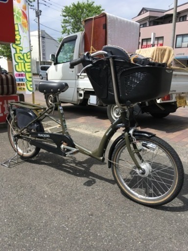 早良区　原　子供乗せ付　20インチ　2人乗り自転車　3人乗り対応　福岡　FRACKERS