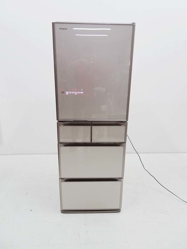 HITACHI 日立 大型冷蔵庫 真空チルド R-S4700E(XN) 470L 2015年製
